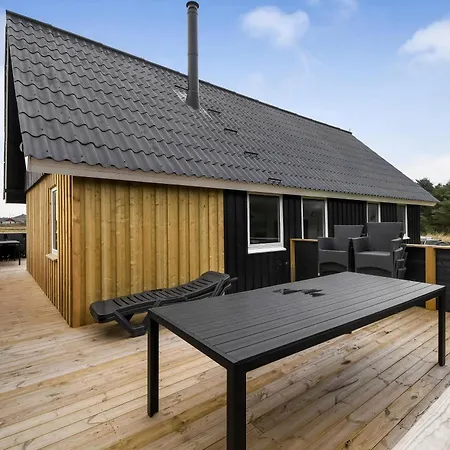 Moderniseret Traehus Med Og Sauna Sj9 * Harboør